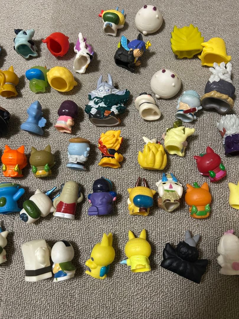 妖怪ウォッチ　指人形まとめ売り　ソフビ