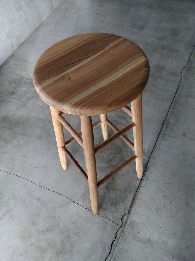 【値下】ギャラップ GALLUP チーク・ラウンド・トップ・スツール