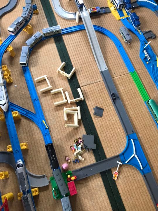 プラレール&トミカのレールセット 説明必須！