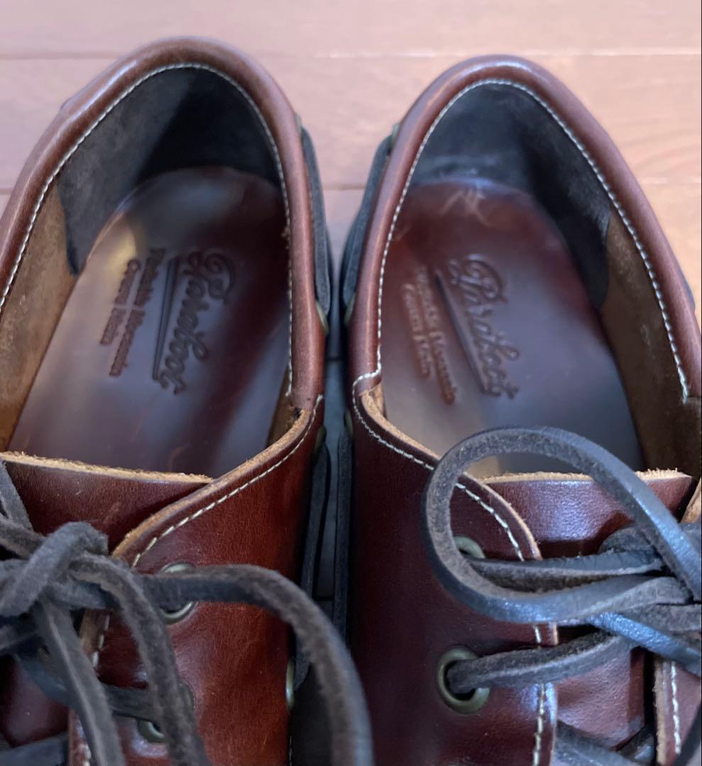美品　PARABOOT VERITABLE MOCASSIN パラブーツ 7