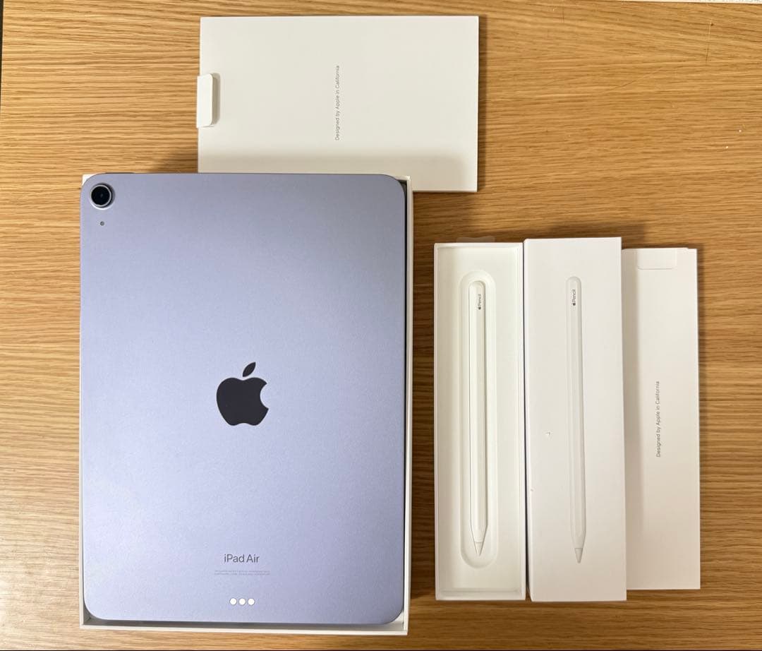 ipad air 5 パープル64G+ Apple Pencil 第二世帯