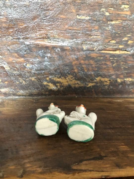 レトロ　お稲荷様　磁器