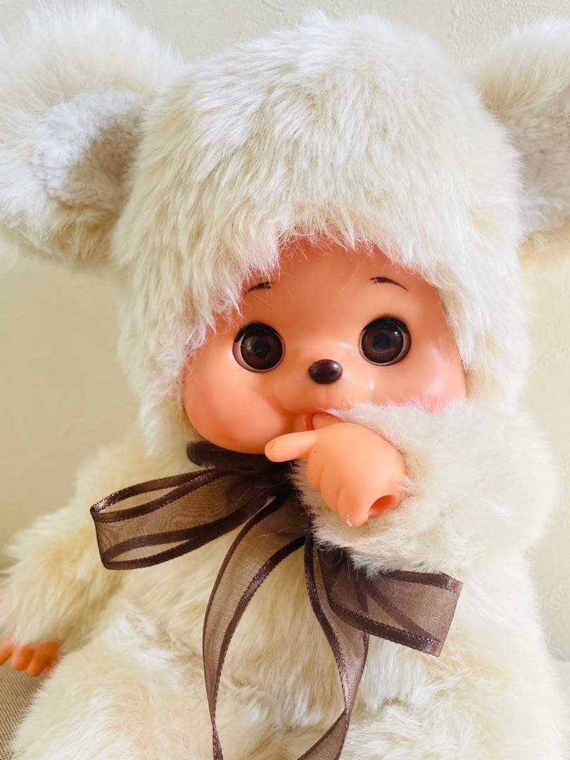 大助君風♡カスタム・テディベアちゃん ふわふわホワイト君