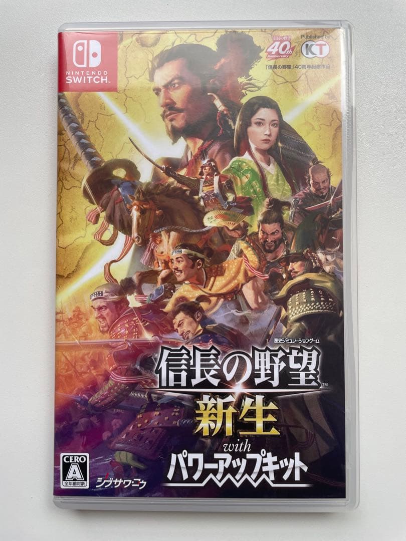信長の野望 新生 with パワーアップキット Nintendo Switch