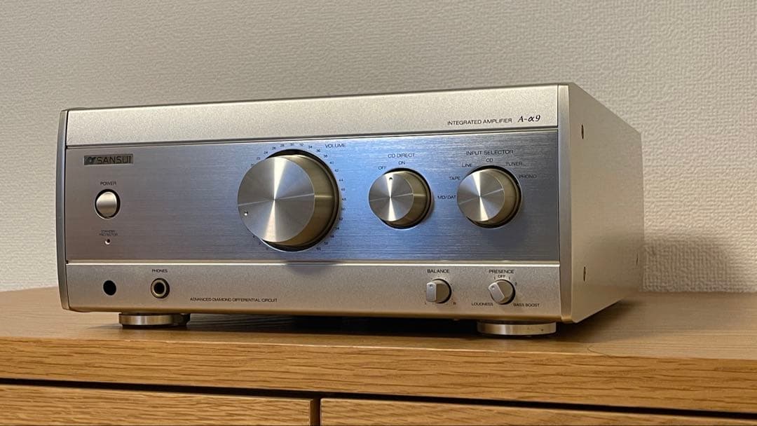 【動作品】サンスイ Sansui A-α9プリメインアンプ