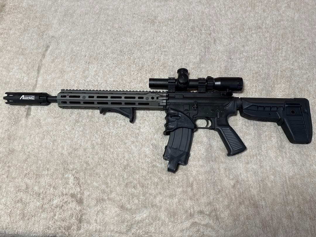 東京マルイ M4A1 MWS ガスブローバック カスタム付 属品多数