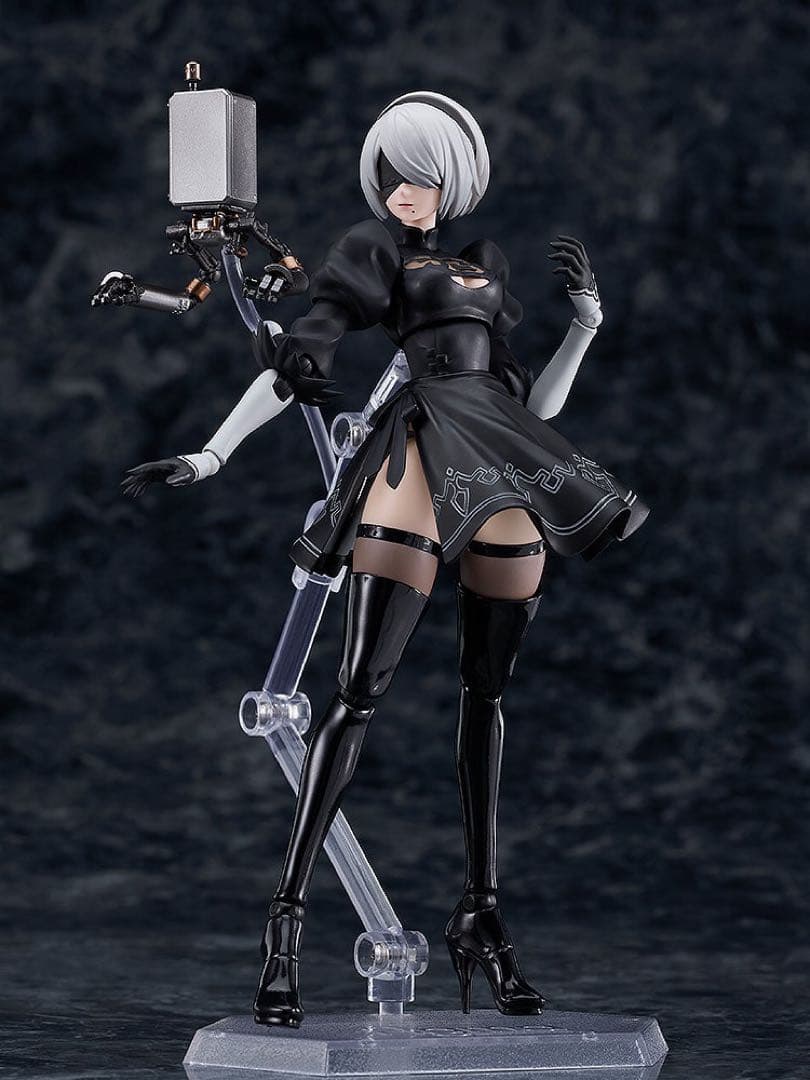予約購入特典台座付き　figma 2B (ヨルハ二号B型) 643
