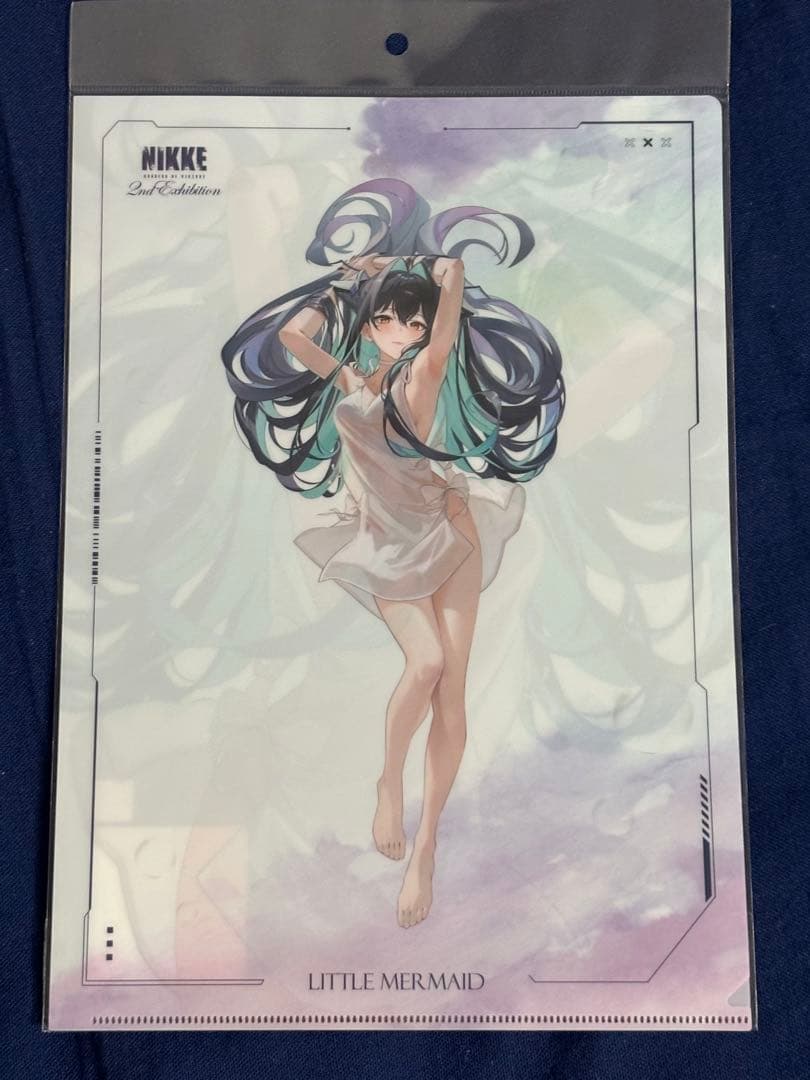 ★勝利の女神:NIKKE展 リトルマーメイド 3種セット アクスタ 社員証 等