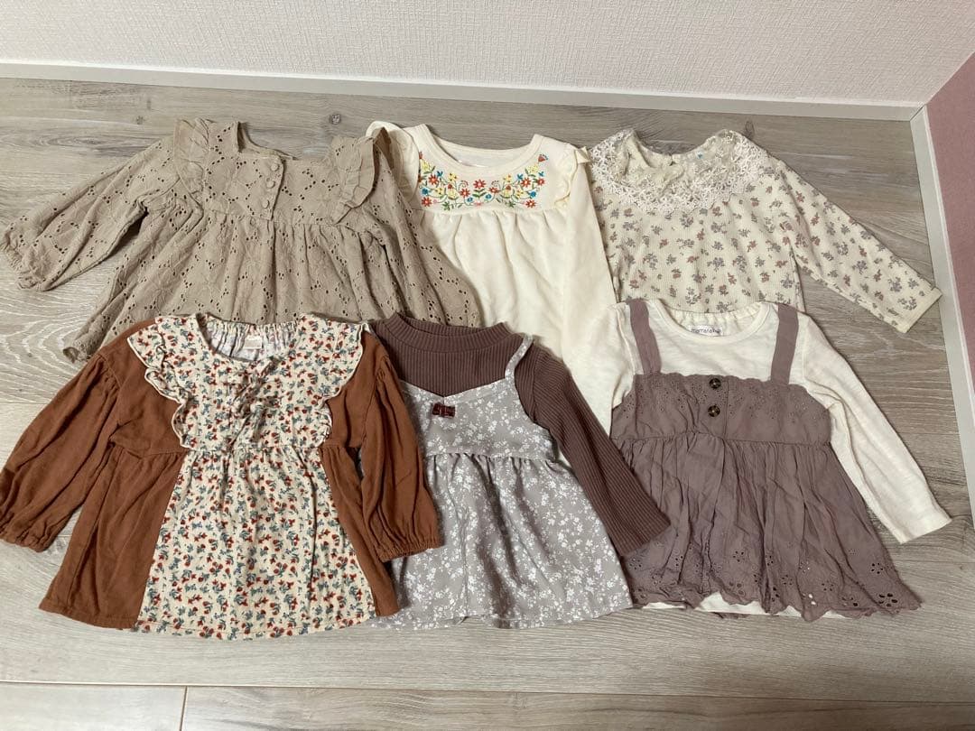 90センチ 女の子 子ども服 まとめ売り 30点