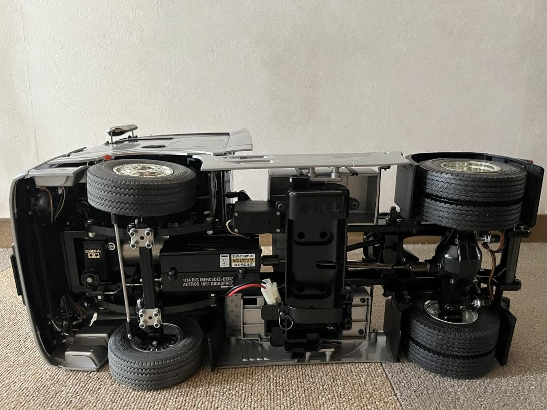 1/14RC メルセデスベンツ アクトロスギガスペース フルオペレーションセット