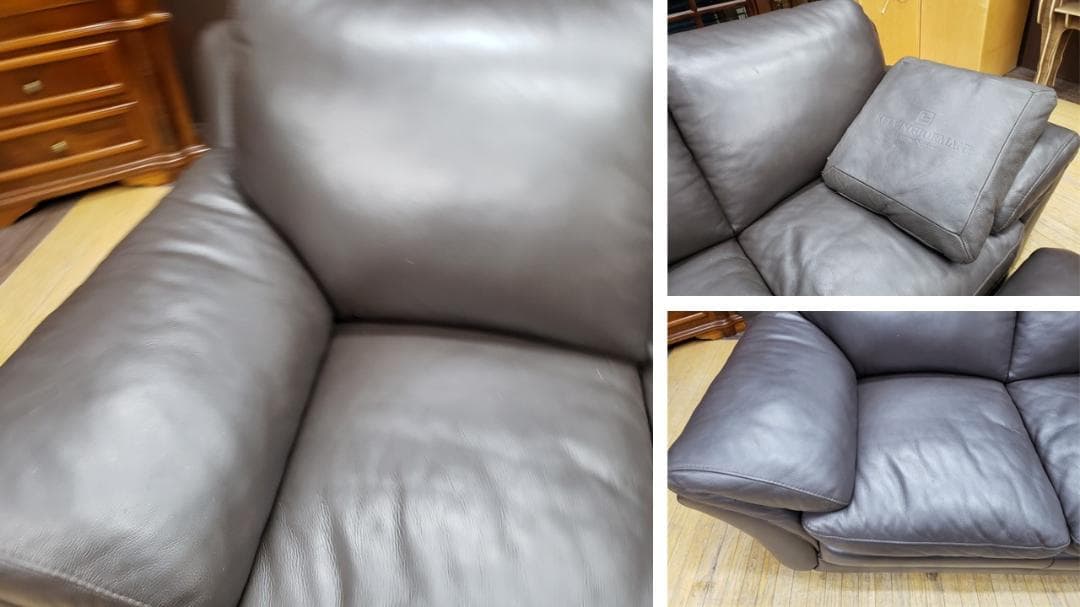 kinoyon 30②L8　美品　ケルビン・ジョルマーニ 本革 ２P＆