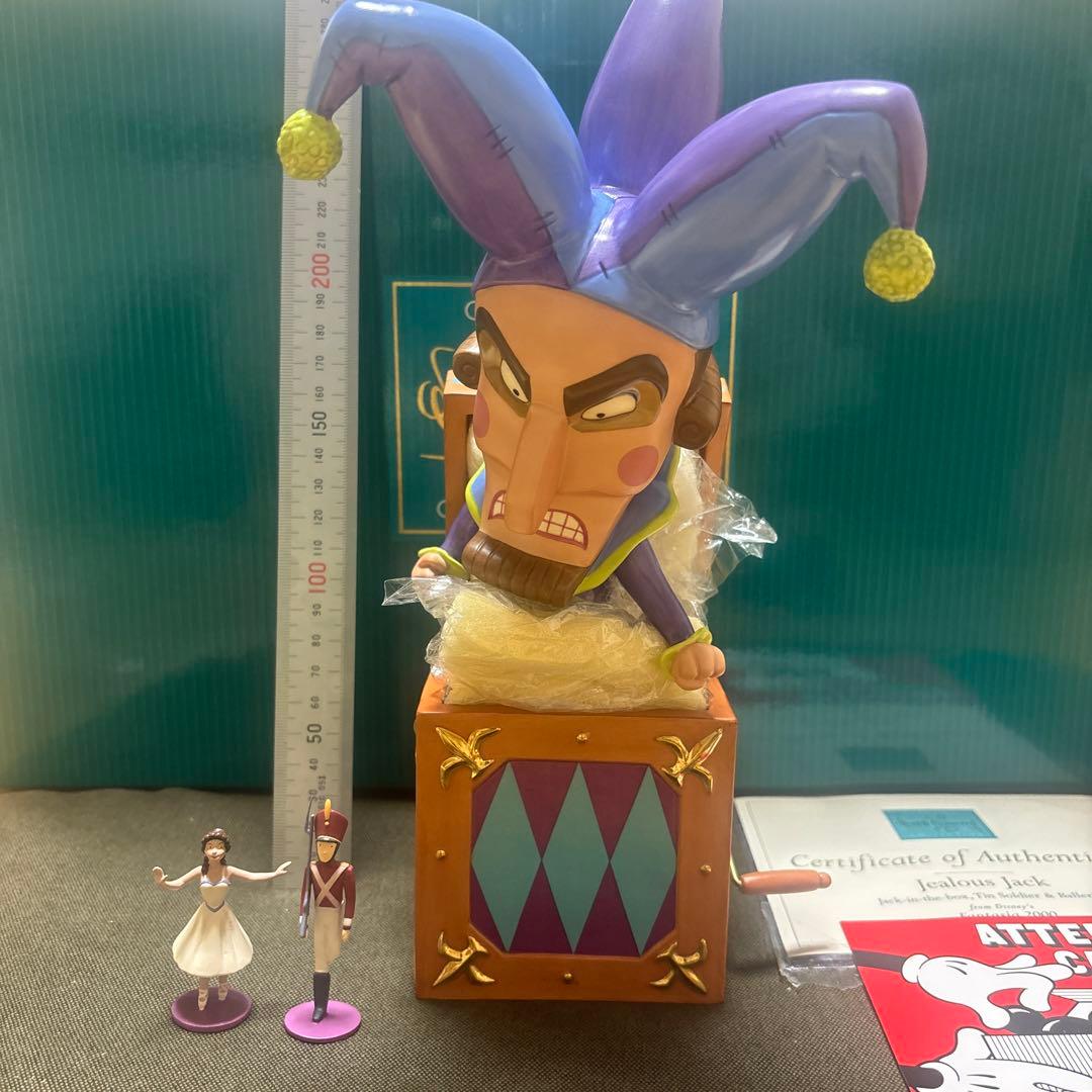 ディズニー WDCC 特大　希少 ファンタジア Jack in the Box