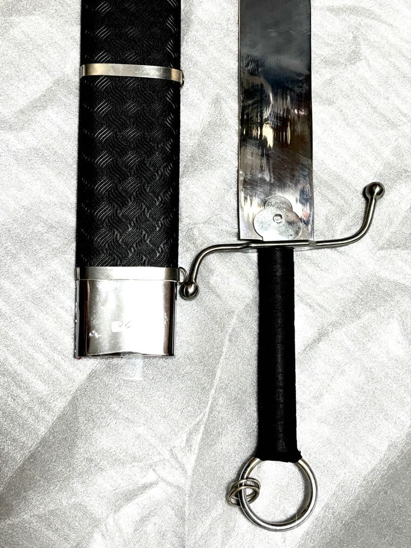 中国武術 南刀 ジュラルミン製 傷有 音鳴り 南拳 大会用 演武 カンフー