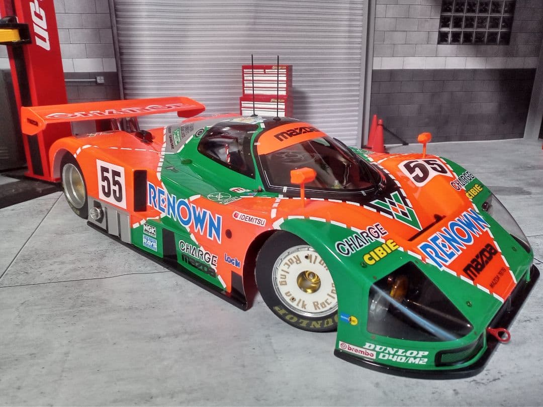 タミヤ 1/10 Cカー RENOWN CHARGE MAZDA 787B