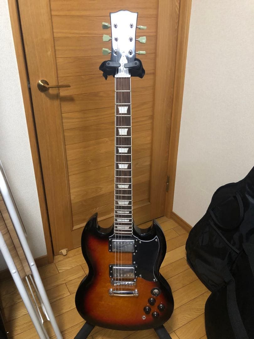 SGスタイル エレキギター サンバースト