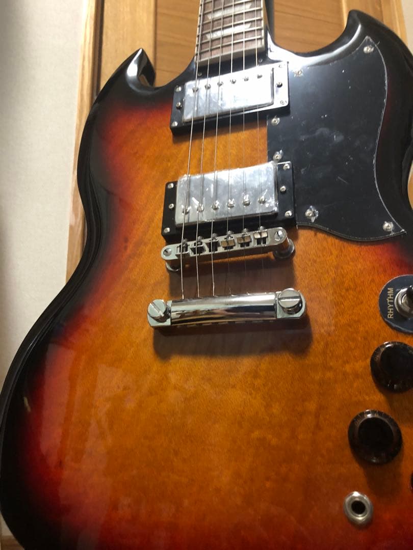 SGスタイル エレキギター サンバースト