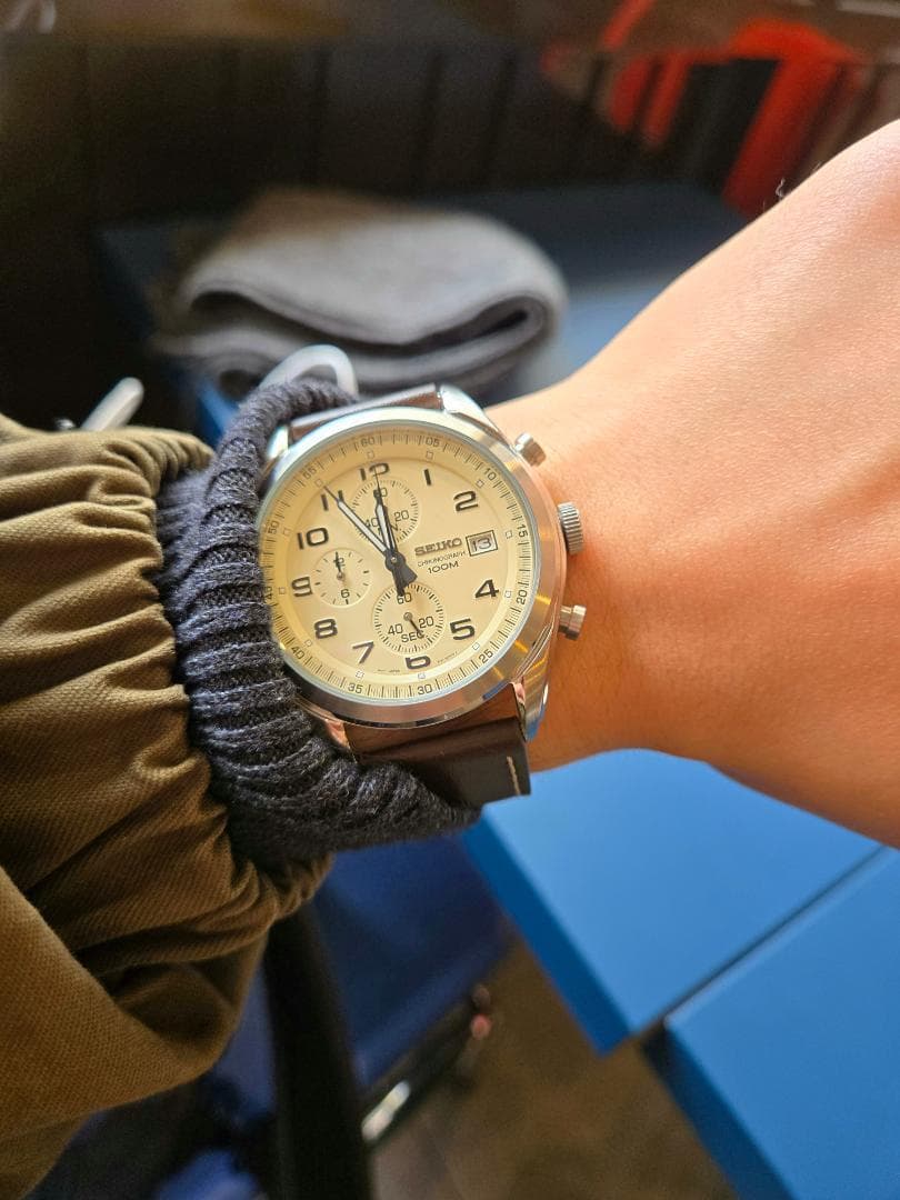 【最終値下げ】セイコー Seiko chronograph SSB273P1