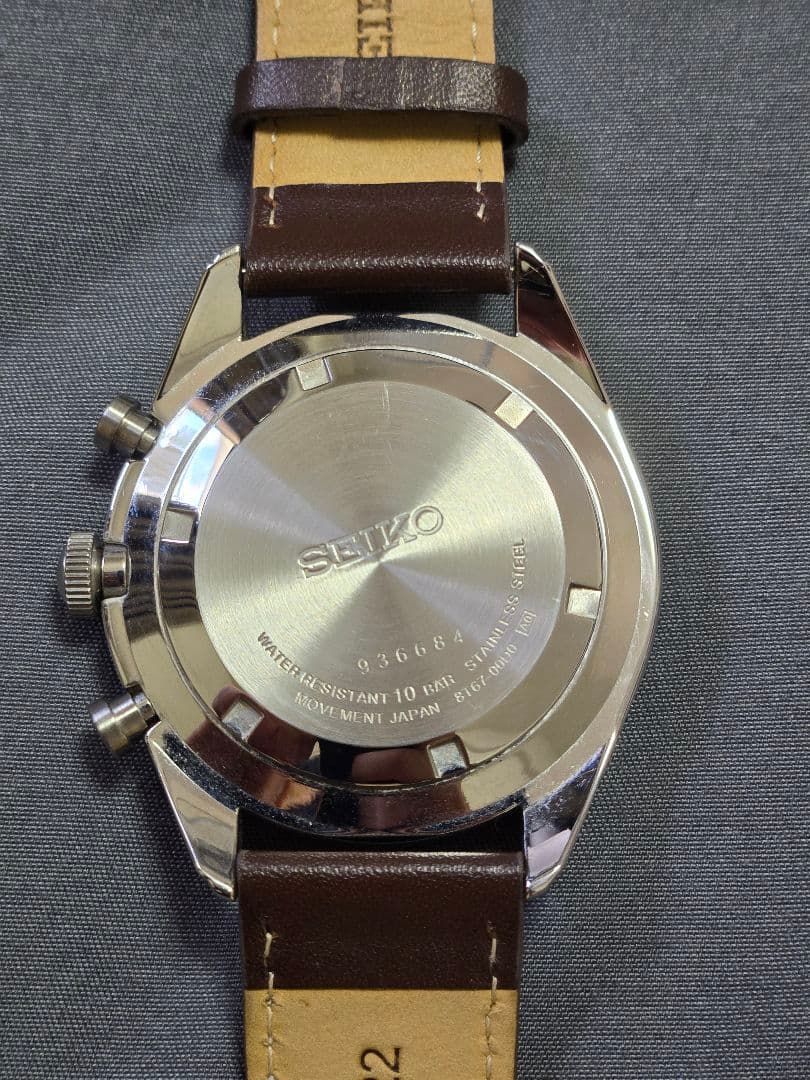【最終値下げ】セイコー Seiko chronograph SSB273P1