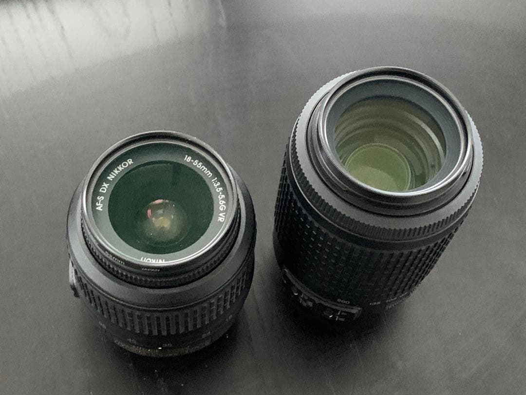 Nikon ズームレンズ 18-55mm & 55-200mm セット