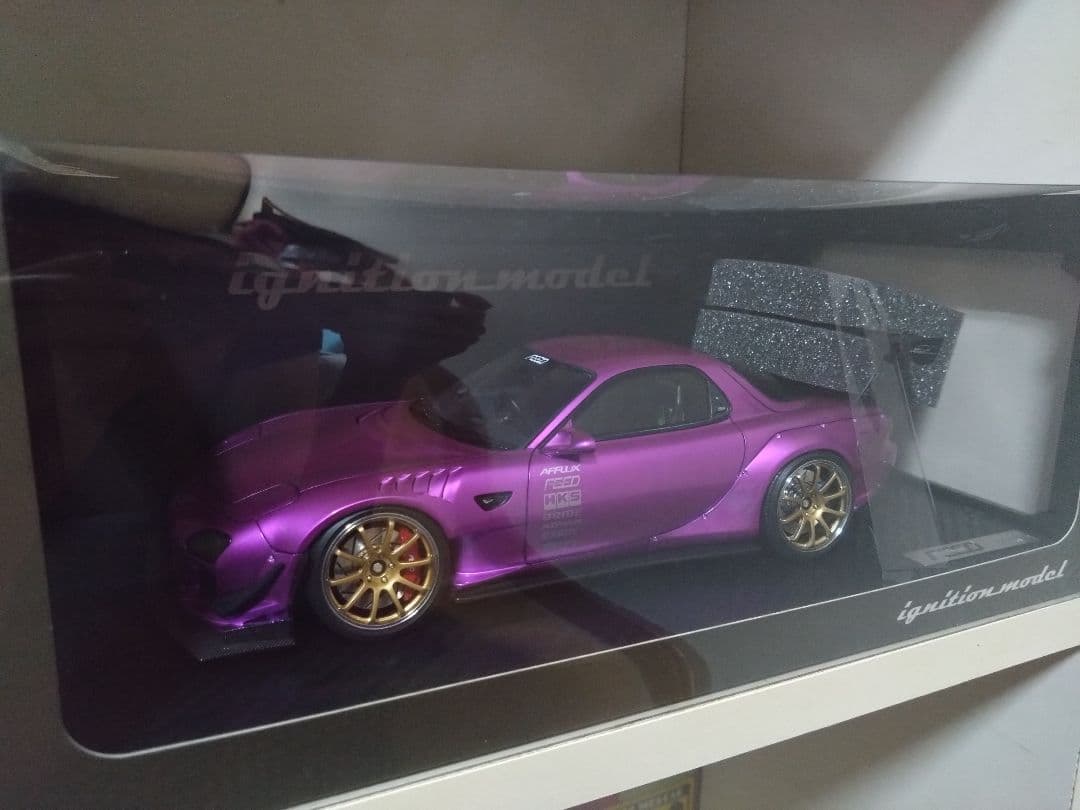 Mazda RX-7 パープル 1/18 Ignition Model