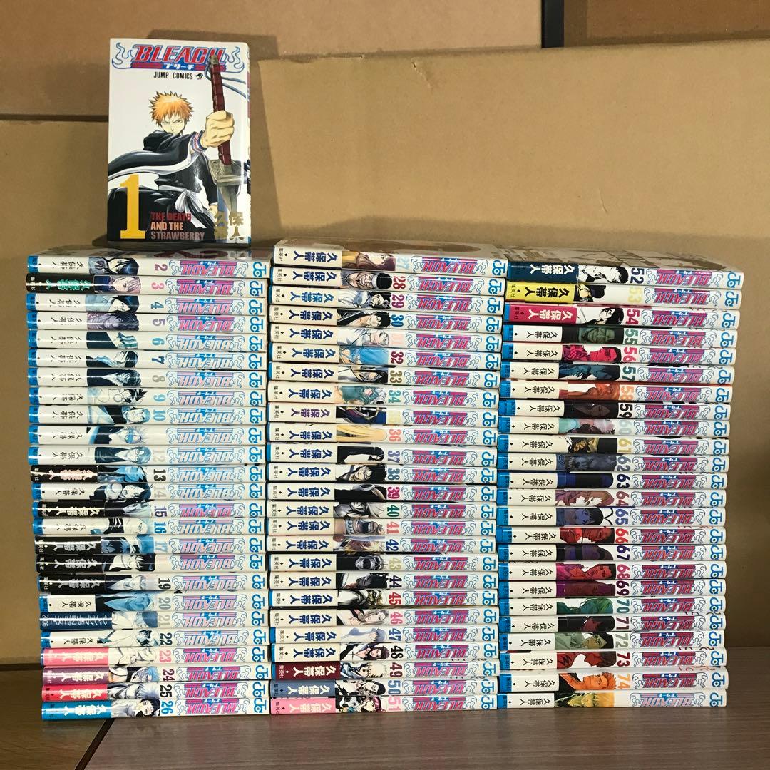 Bleach ブリーチ　１〜７４巻＋1冊　全巻セット　まとめ売り　漫画