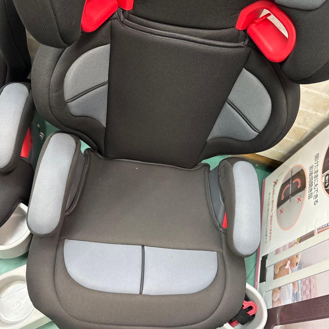 グレコ ハイバックジュニア　ジュニアシート　3才から　2台セット売り