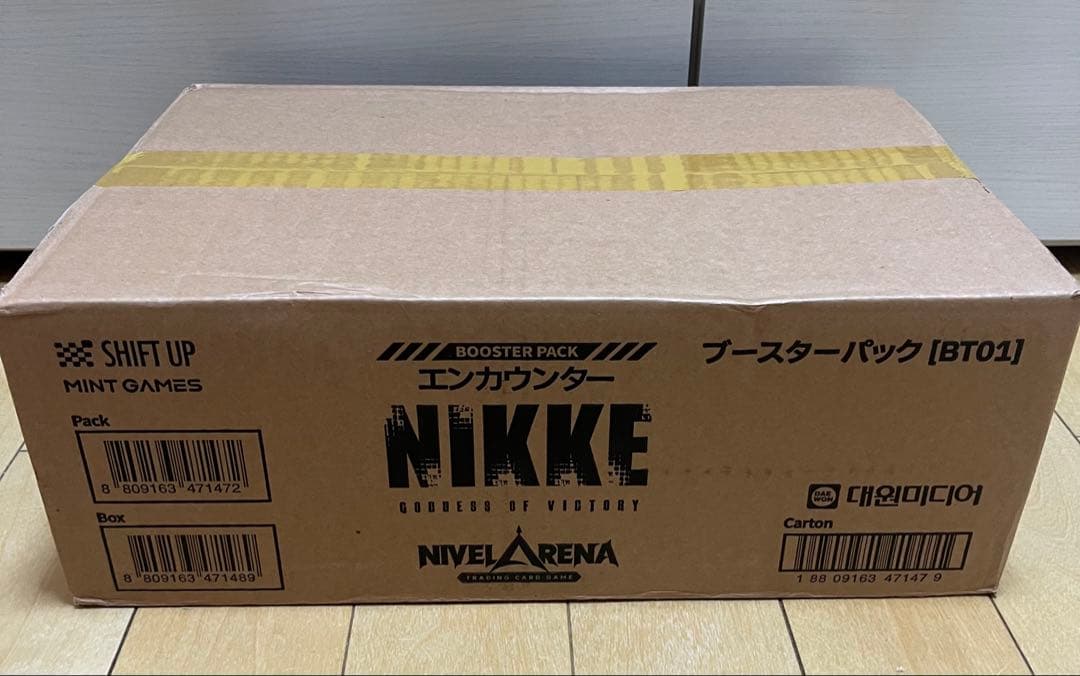 勝利の女神:NIKKE ブースターパック BT01 エンカウンター カートン