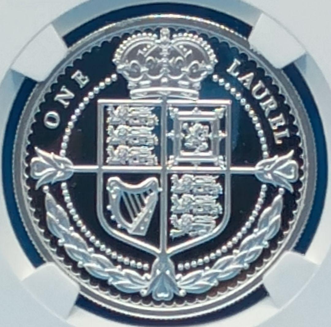 2019トリスタンダクーニャ ローレル貨400周年 銀貨 PF70UC FR