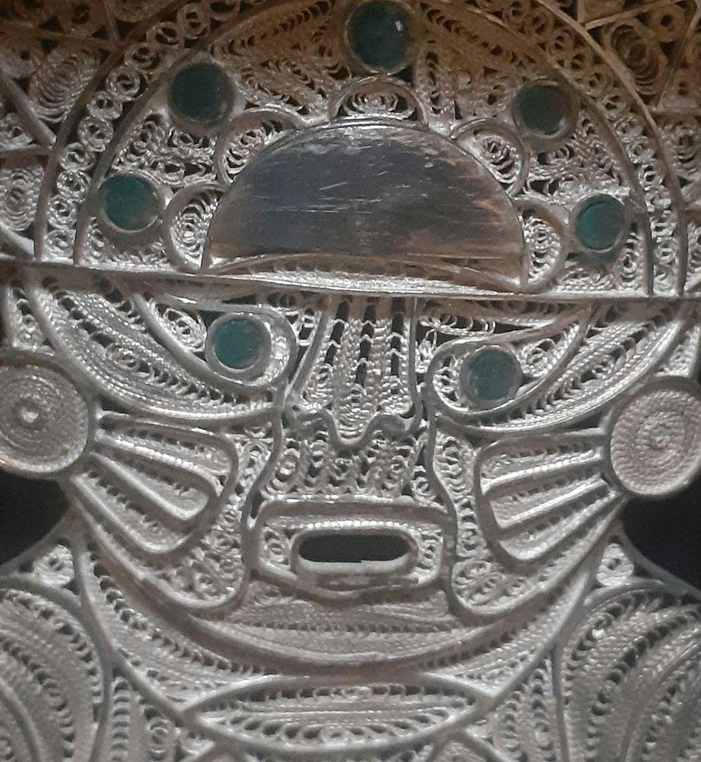 特別価格 銀製インカ守り神 Tumiナイフ アンティーク