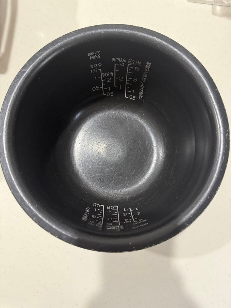 象印 圧力IH炊飯器 炎舞炊き NW-PT10 黒 内ぶた新品付き