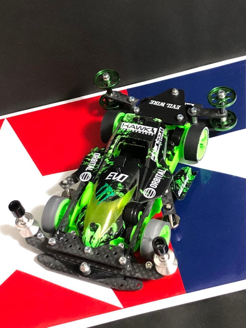 ミニ四駆　完成品　FMAカスタムマシン　サンダーショットjr