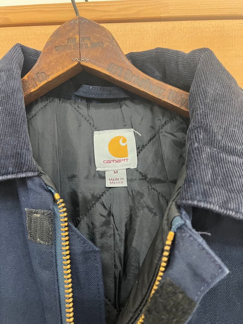 Carhartt ネイビー ジャケット トラディショナル　usa カーハート