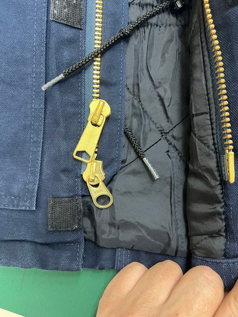 Carhartt ネイビー ジャケット トラディショナル　usa カーハート