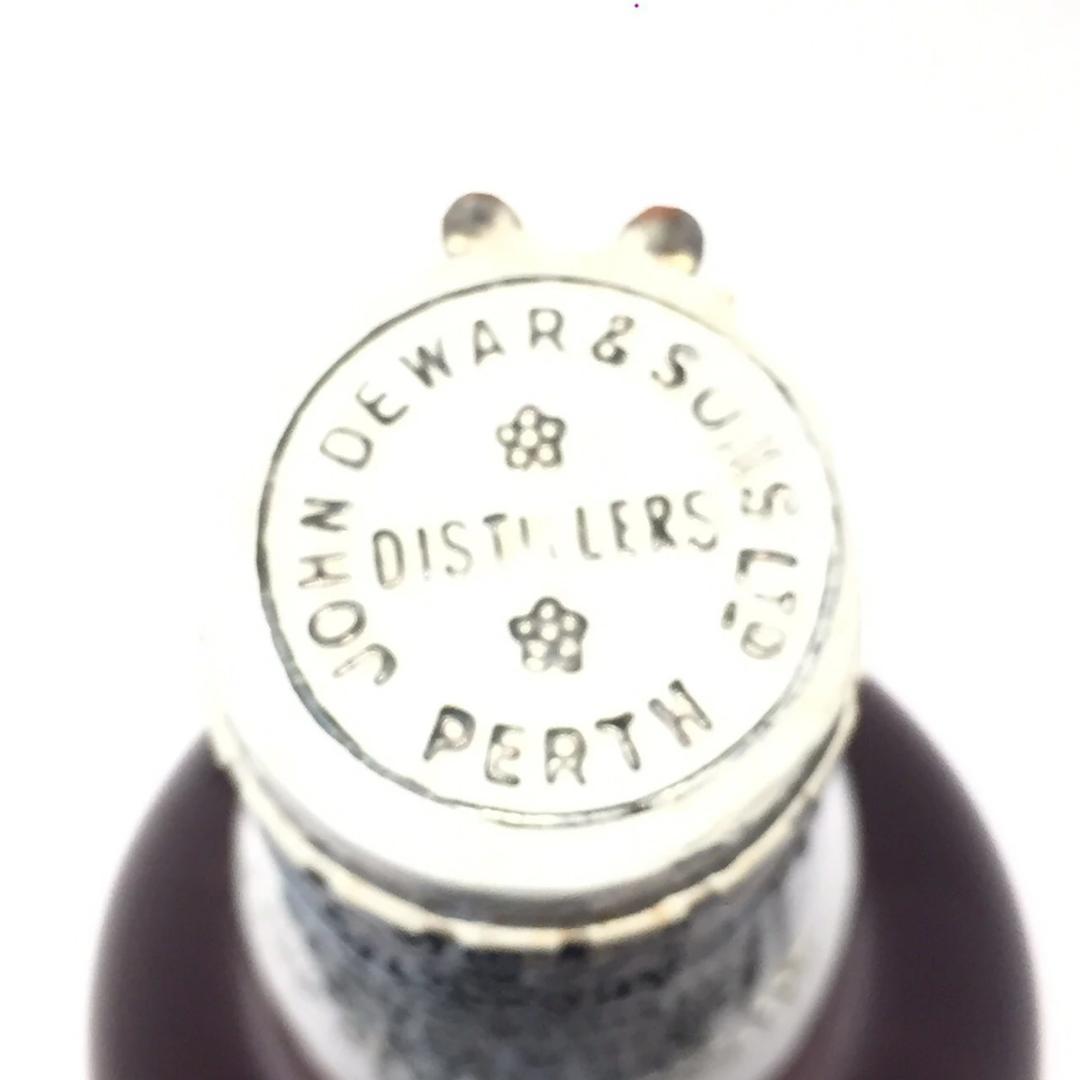 オールドボトル デュワーズ ホワイトラベル TINキャップ