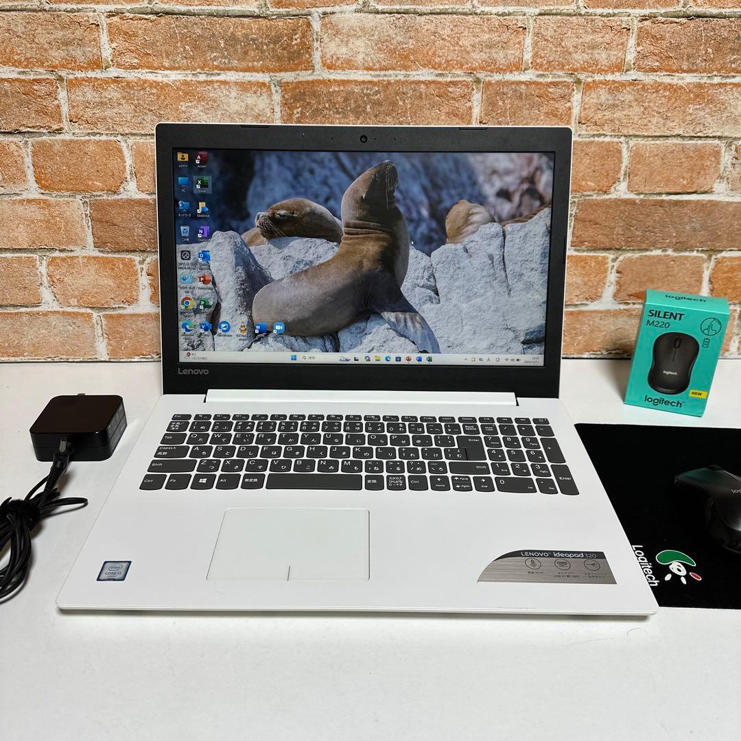 美品LENOVOノート PC SSD256GBメモリ8GB Windows11