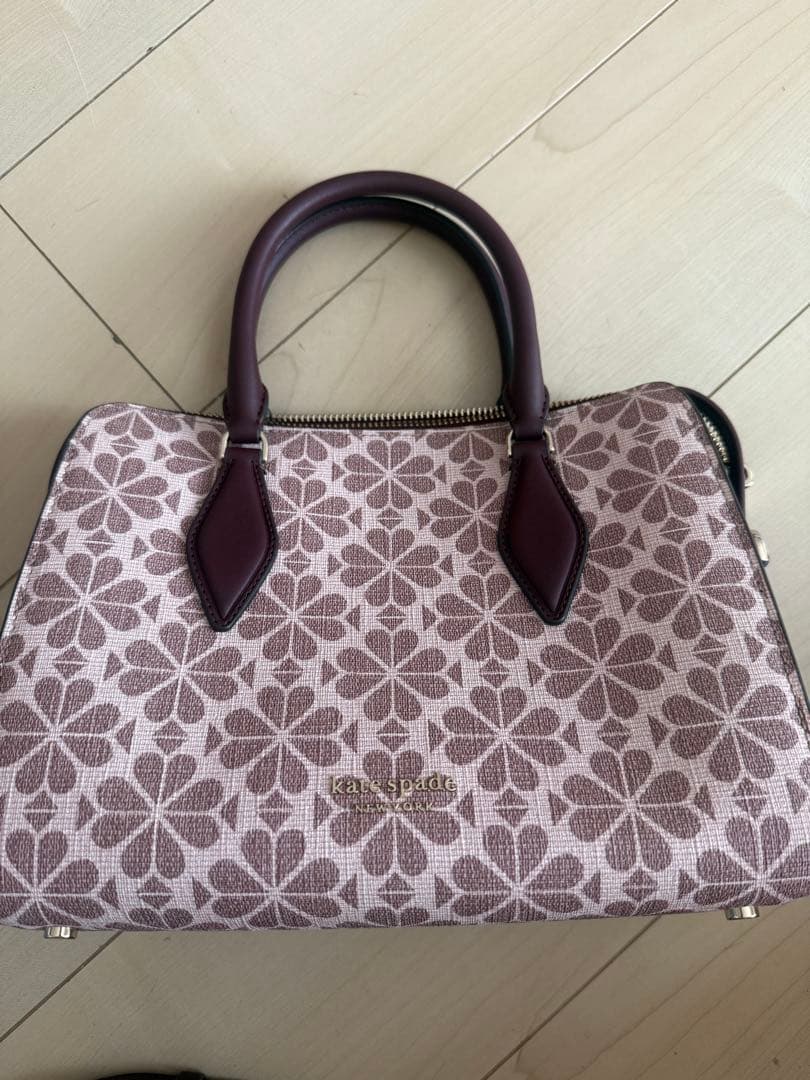 値下げ❣️Kate Spade 花柄ハンドバッグ