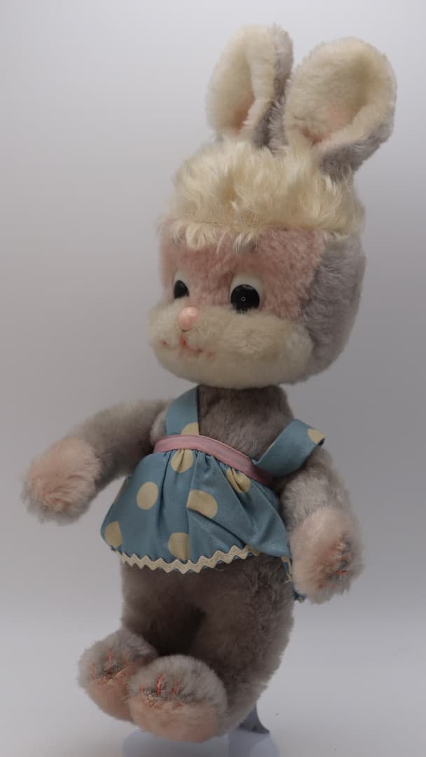 シュコー・ビゴベロ 女の子のウサギのぬいぐるみ 33cm ビンテージ品