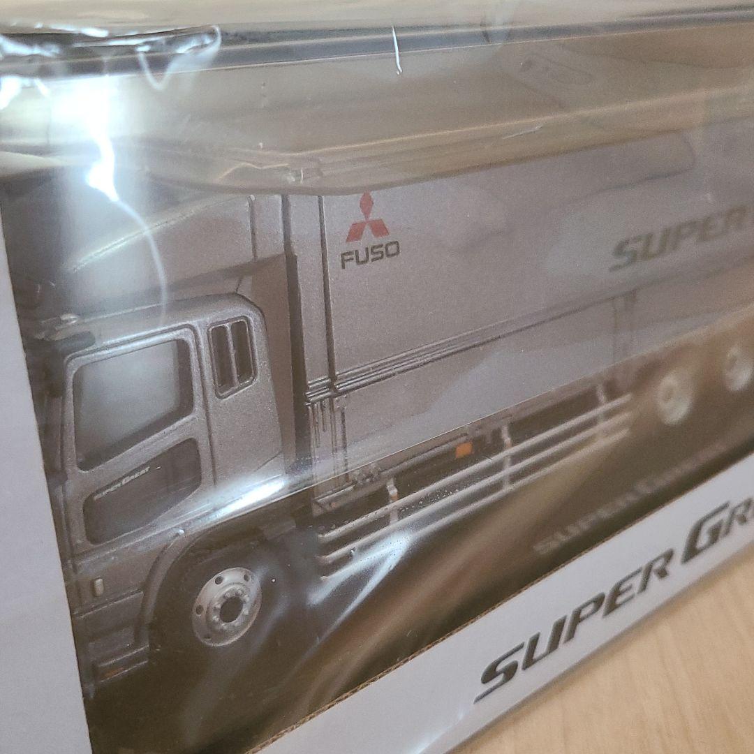 非売品　三菱ふそう 1/43ディーラーBOX スーパーグレートミニチュアカー