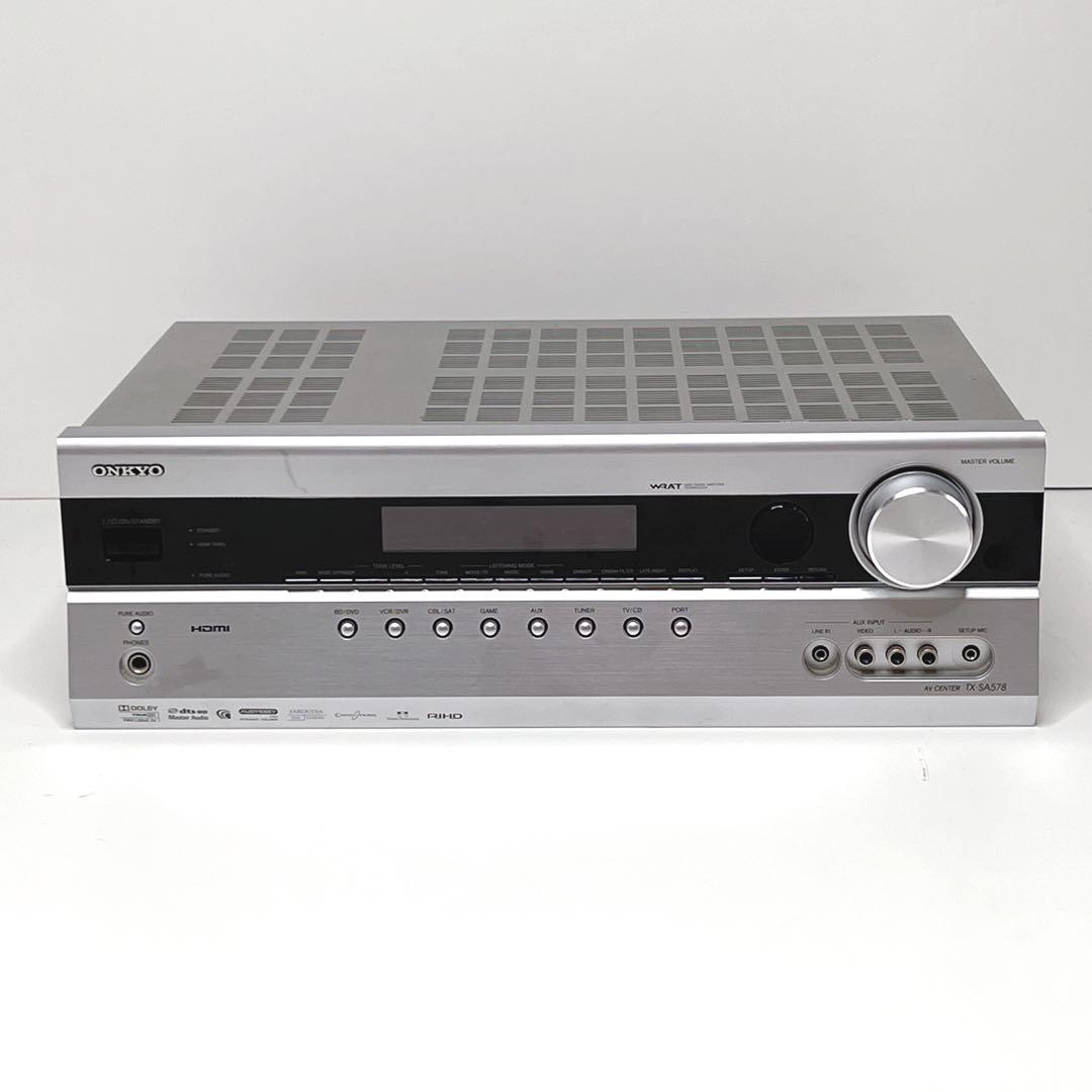 【極美品】 ONKYO TX-SA578 7.1chホームシアター　AVアンプ