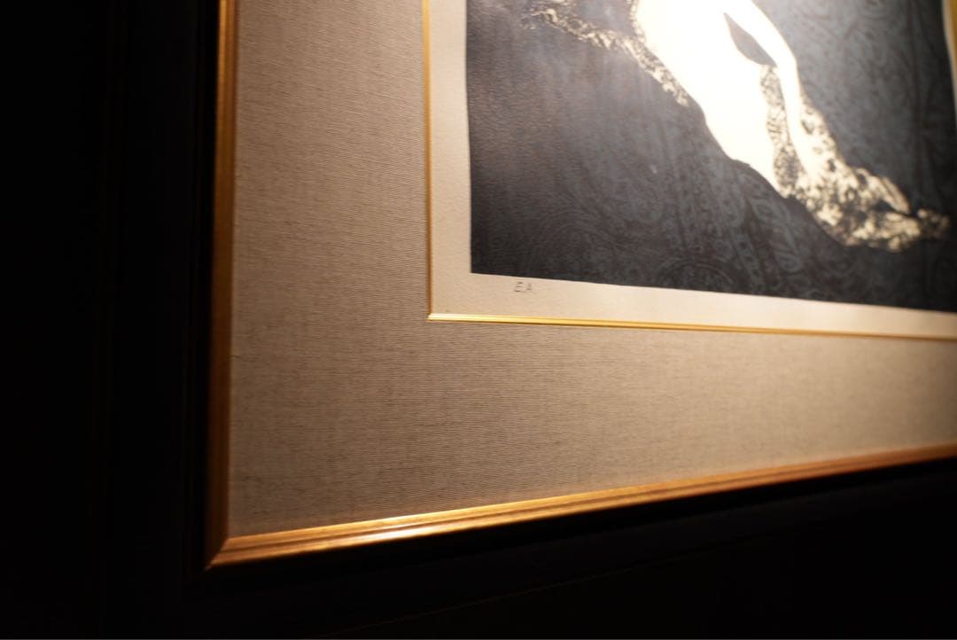 加山又造『レースをまとった人魚』真作希少エディション