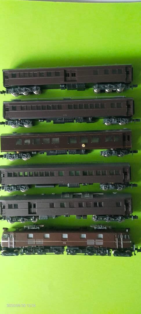 ワールド工芸製皇室用客車(御料車第1号)とＥＦ58　お召機をセット