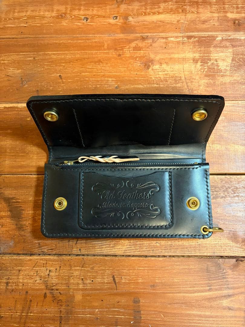 【年始セール】トラッカーウォレット ナイルクロコダイル コードバン