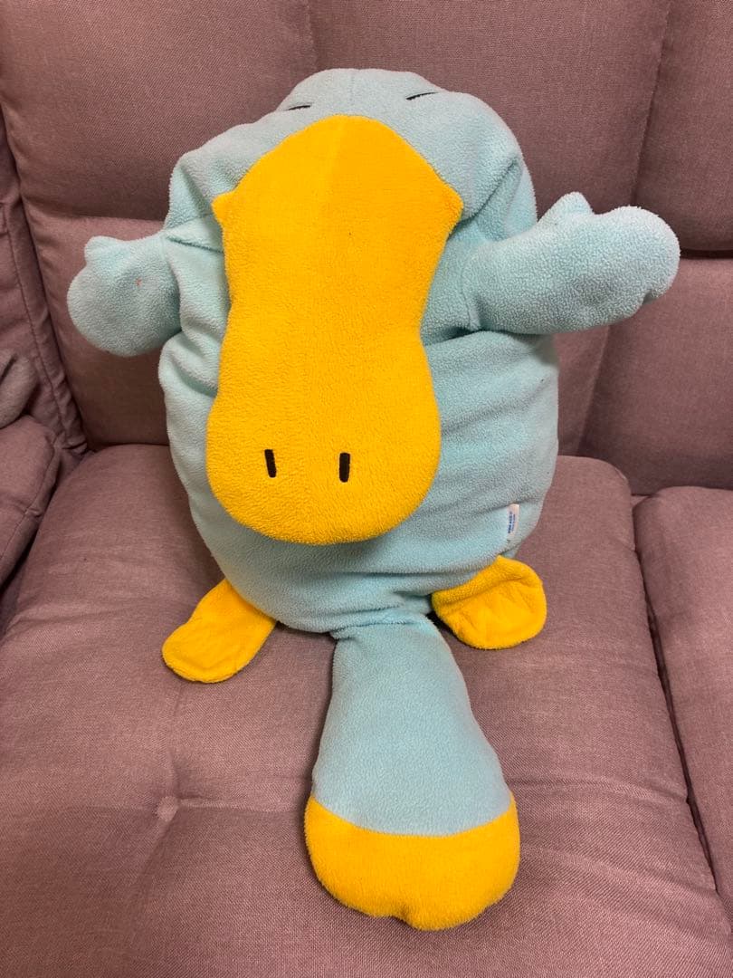 イコちゃん　カモノハシ ぬいぐるみ　ICOCA 抱き枕