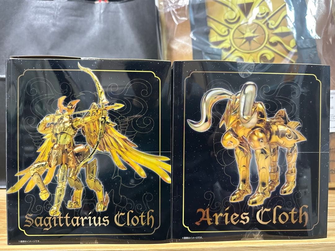 聖闘士星矢 聖闘士聖衣神話EX 黄金聖闘士三点