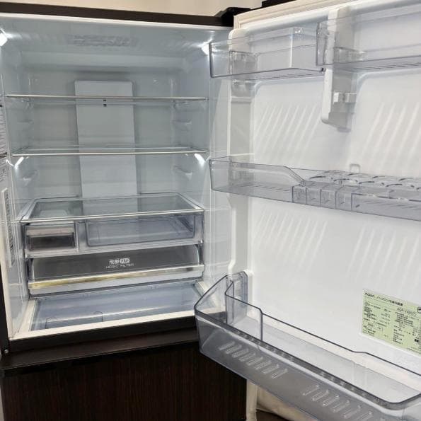アクア　冷蔵庫　大型　430ℓ級　右開き　設置無料　中古　安い　綺麗