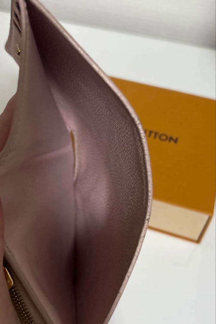 ルイヴィトン モノグラム アンプラント 2つ折り 折りたたみ財布 コンパクト