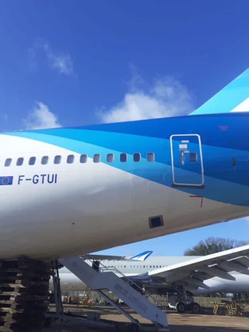 コルセール航空 Aviationtag B747 ホワイト