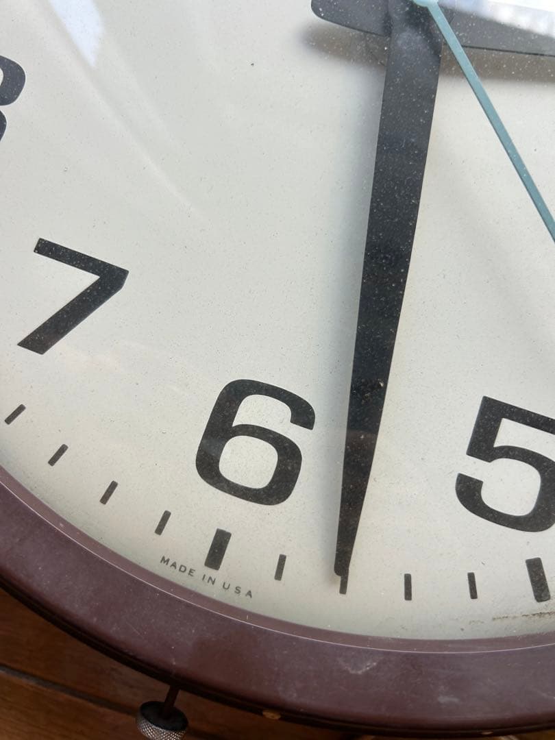 GE 壁掛けスクールクロック　ゼネラルエレクトロニック