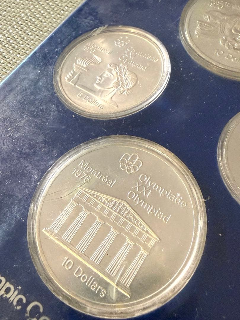 カナダオリンピック 記念銀貨 記念メダル