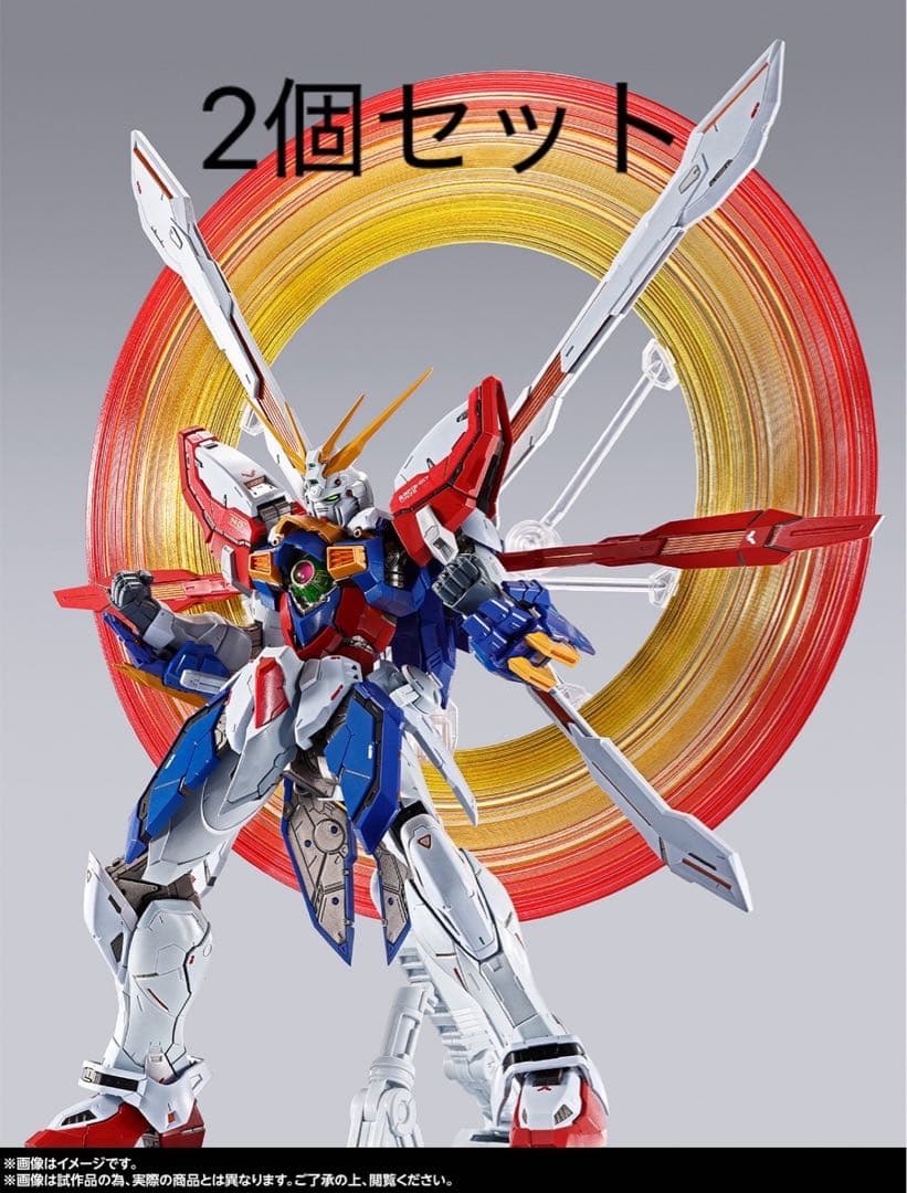 L BUILD ゴッドガンダム＆ゴッドガンダム弐　2個セット　※交換品付